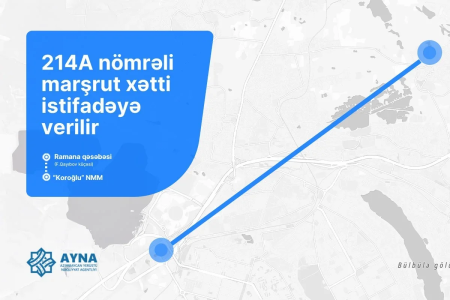 Yeni marşrut xətti işə düşdü