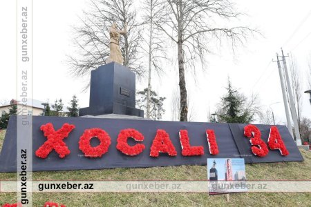 İsmayıllıda “Soyqırım abidəsi” ziyarət olunub