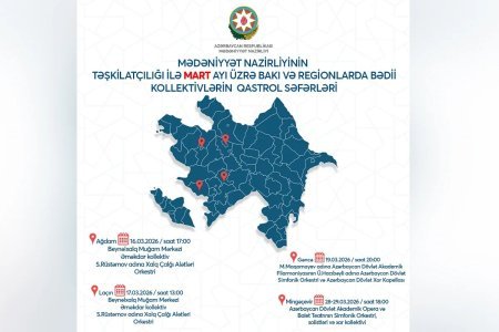 4 rayonda konsert təşkil olunacaq