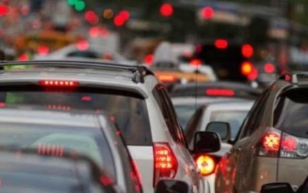 Bakının bu yollarında tıxac yarandı