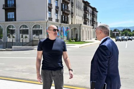 İlham Əliyev açılışda iştirak etdi