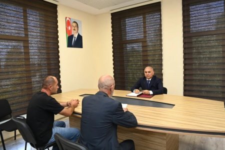 Vüqar Əhmədov Qax və Zaqatala sakinləri ilə görüşdü
