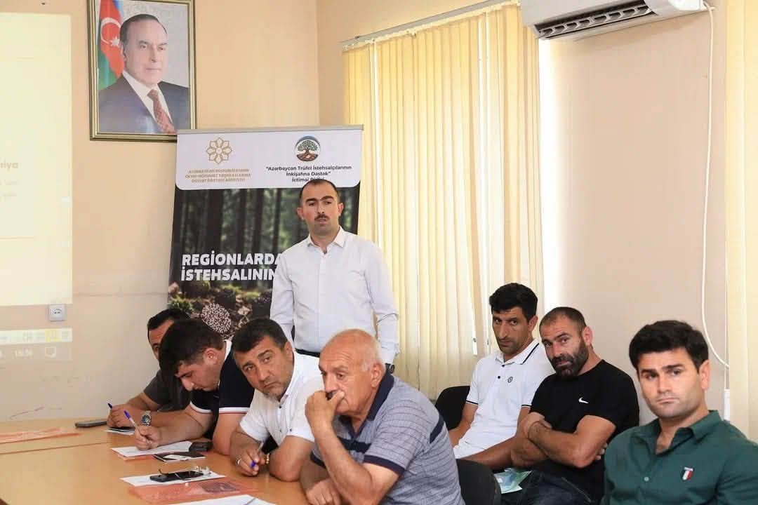 “Azərbaycanda trüfel istehsalının təşviqi” layihəsi çərçivəsində Lənkəranda maarifləndirici tədbir keçirilib