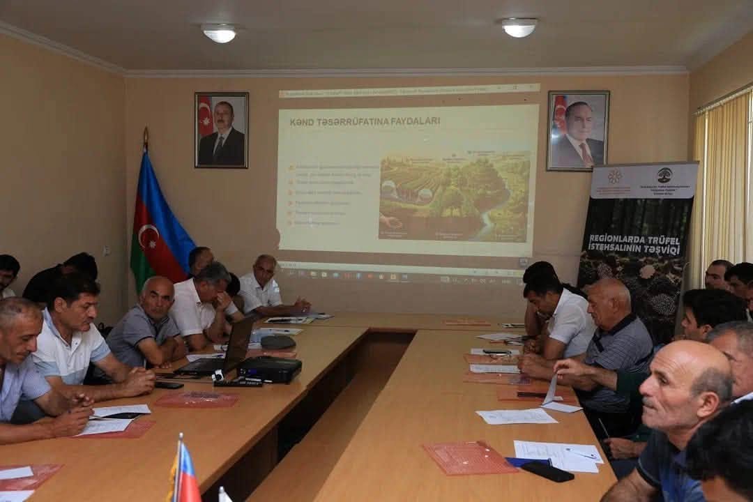 “Azərbaycanda trüfel istehsalının təşviqi” layihəsi çərçivəsində Lənkəranda maarifləndirici tədbir keçirilib