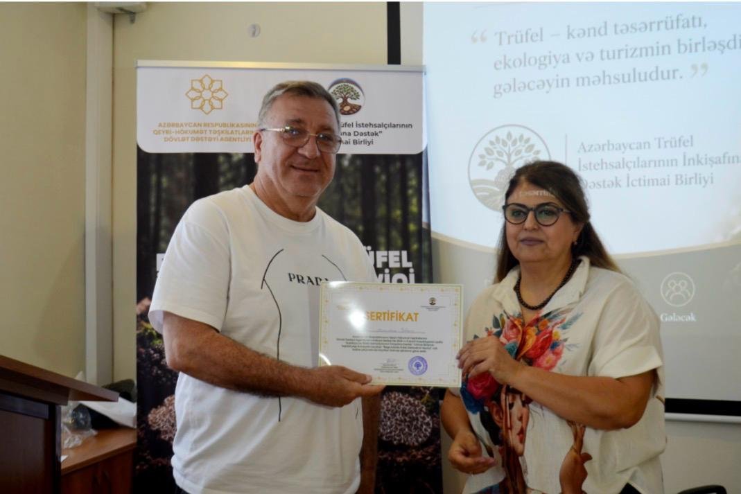 Qubada “Azərbaycanda trüfel istehsalının təşviqi” layihəsi çərçivəsində növbəti maarifləndirici tədbir keçirilib Qubada “Azərbaycanda trüfel istehsalının təşviqi” layihəsi çərçivəsində növbəti maarifləndirici tədbir keçirilib