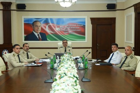 Hərbi Prokurorluqda əməliyyat müşavirəsi keçirildi Hərbi Prokurorluqda əməliyyat müşavirəsi keçirildi