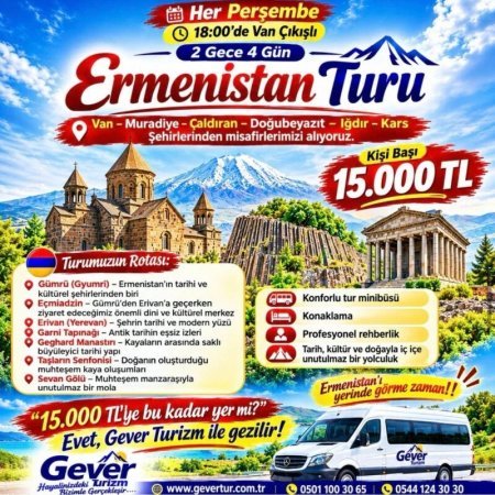 Türkiyədən Ermənistana səfərlər başlayır - Turizm agentliyindən ŞOK ELAN Türkiyədən Ermənistana səfərlər başlayır - Turizm agentliyindən ŞOK ELAN