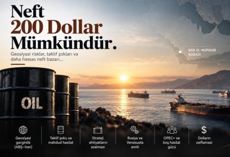 Neftin qiymətinin 200 dollara yüksəlməsi mümkündür Neftin qiymətinin 200 dollara yüksəlməsi mümkündür