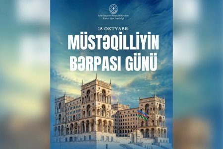 XİN: Üçrəngli bayrağımız hər zaman yüksəklərdə dalğalansın!